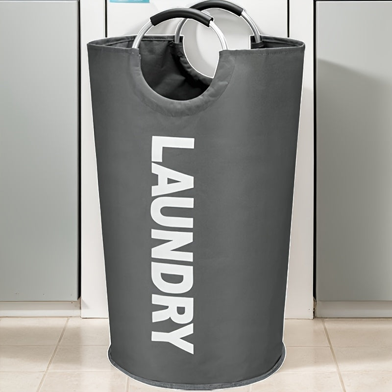 Large Laundry Basket with Foldable Laundry Bag, Independent High Hanger, Foldable Laundry Box, High Quality Laundry Basket, Of High Quality. The Handle Ring Adopts A Half Ring Design And The...
