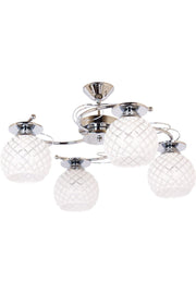 Chandelier Chrome Tuna 4 Piece