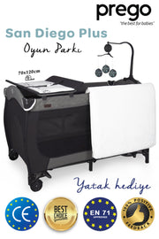 San Diego Plus Playground 70*120 Cm Bed