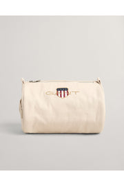 Unisex Beige Logo Bag
