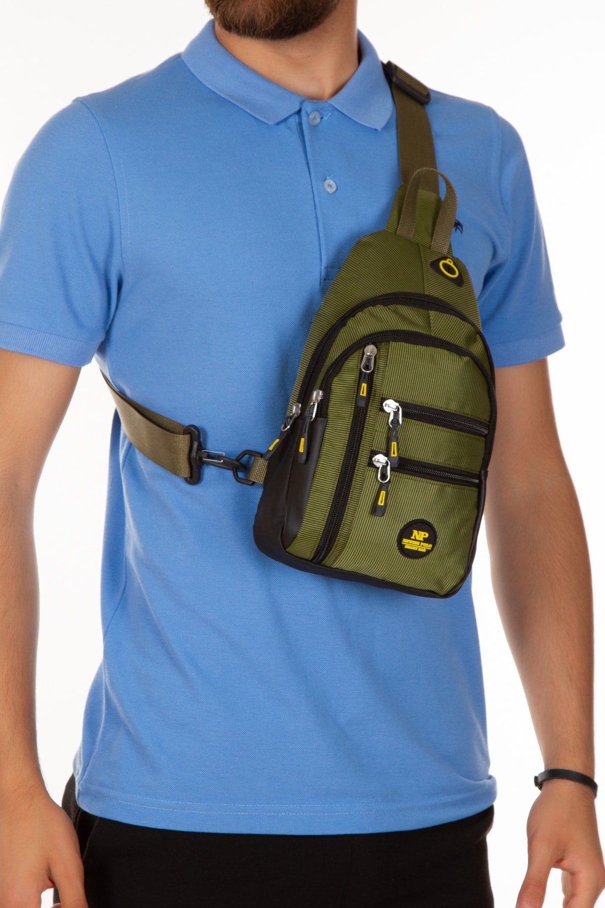 Unisex İMperteks Cross Shoulder And Waist Bag Suitable For Travel And Sports Use