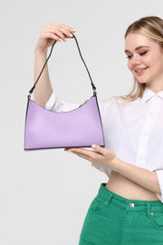 Lilac Baguette Baguette Hand And Shoulder Bag Gc009020