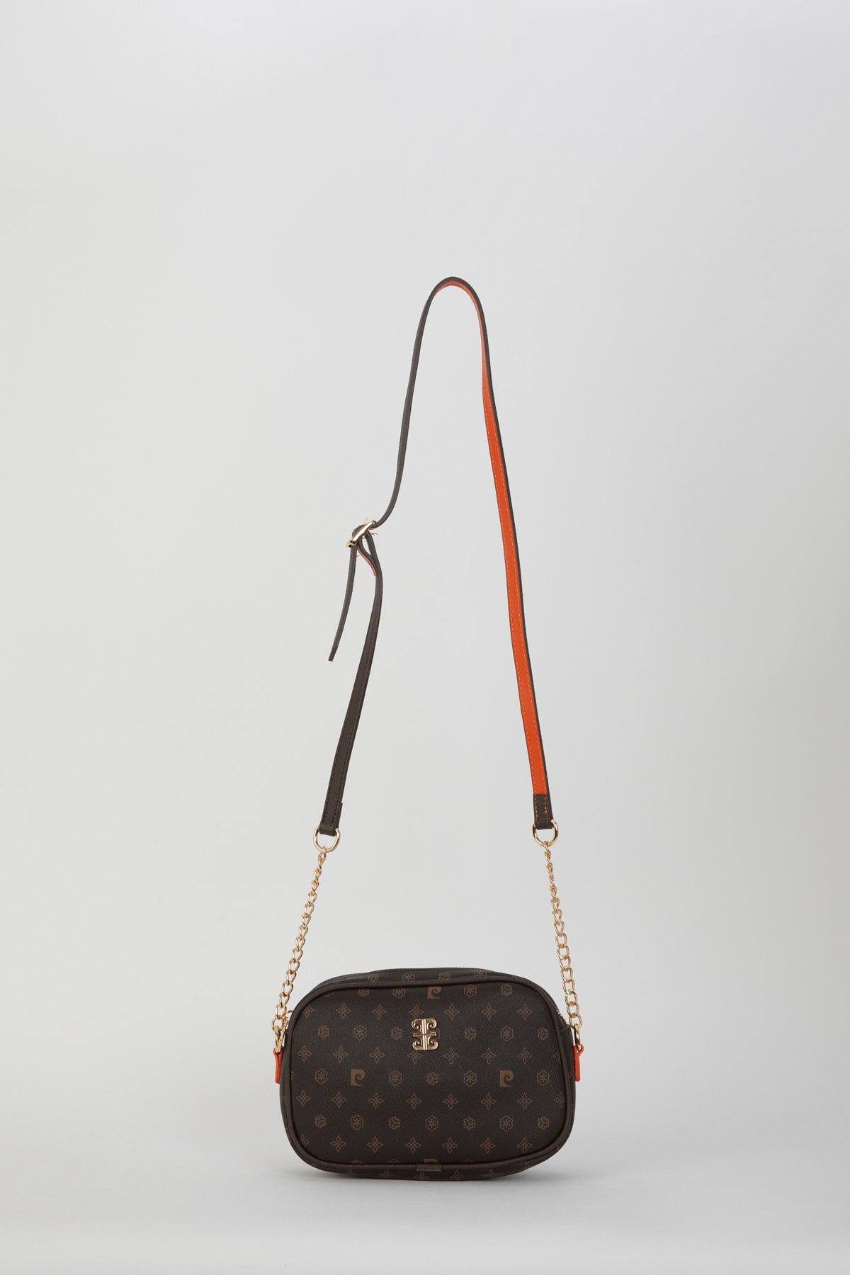 Coffee Monogram Women Shoulder Bag 05Po22Y1543