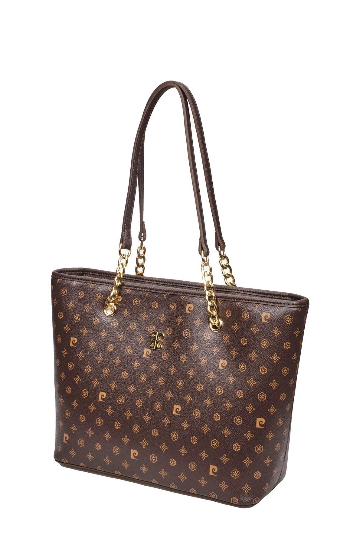 Coffee Monogram Women Shoulder Bag 05Po22Y1546