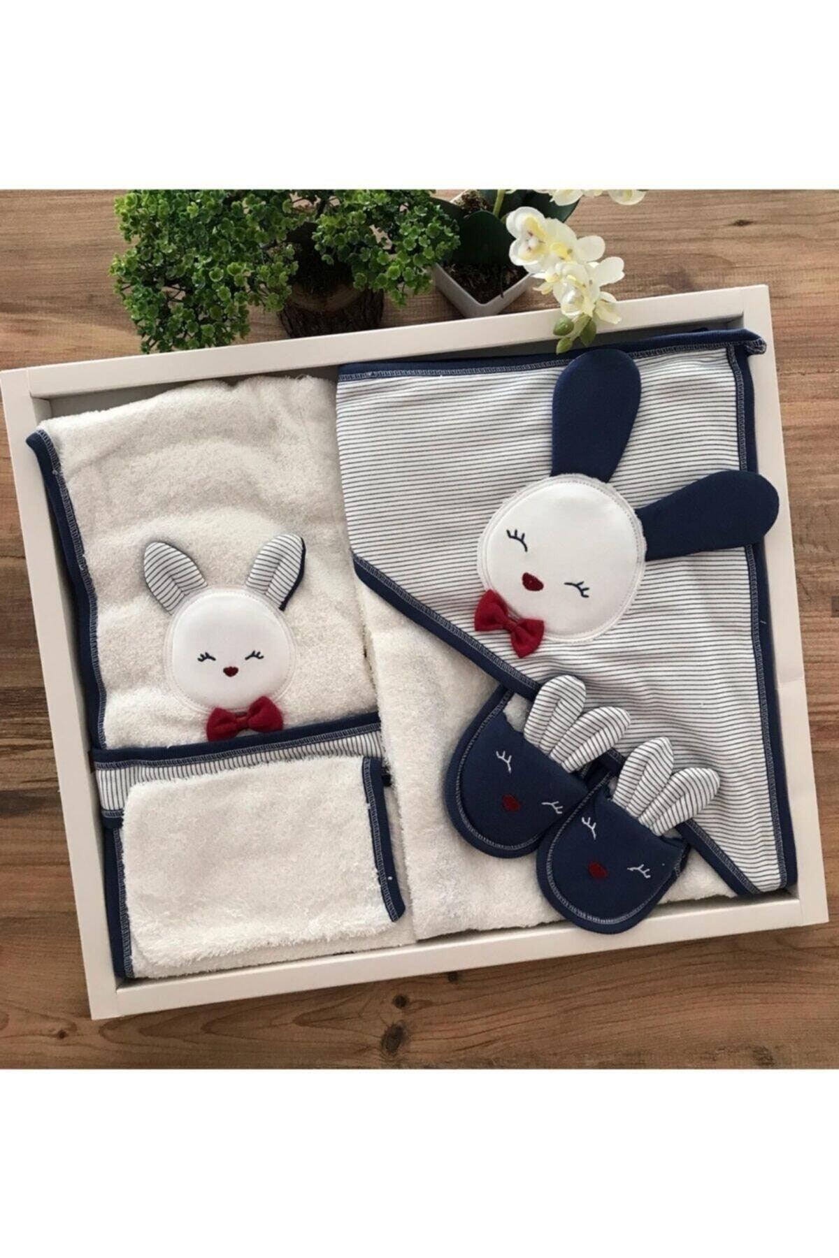 Baby Boy Towel Bathrobe Set 100826 Baby Birthday Gift - Swordslife