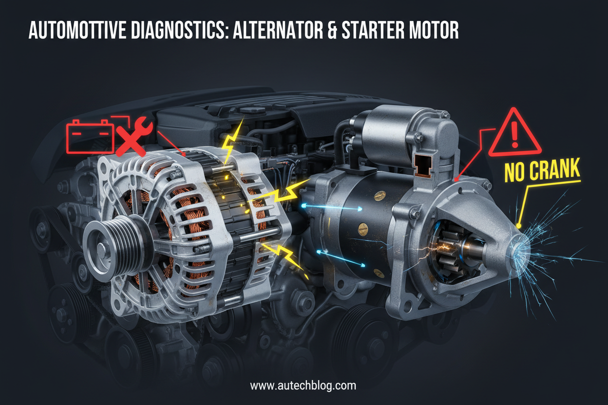 Alternator ve Marş Motoru Arızaları: Belirtiler ve Çözümleri