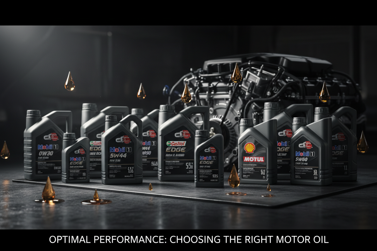 Motor Yağı Seçimi: 0W30, 5W40 Ne Demek?