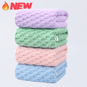 Pack Of 4 Waffled Super Soft Woven Bath Towels