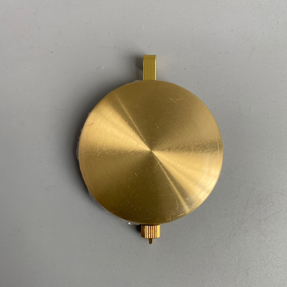 1pc Vintage Wall Clock Aluminum Pendulum Weight - Quartz Movement, No Electricity Needed, Decorative Home Accent, Home Accent Piece|Vintage Wall Clock|Durable Construction, Wall Clock Decor
