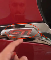 Peugeot 208 GTi Logosu Yazısı Uyumlu