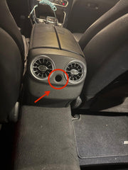 Mercedes W205 Uyumlu Arka Kalorifer Izgarası Kapağı