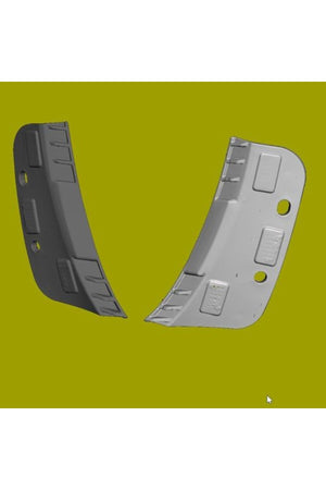 SMART W453 A453 new Fortwo III bumper lower grille