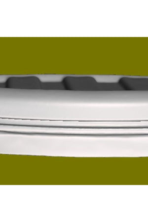 Plug for oval pipe 75x36 mm