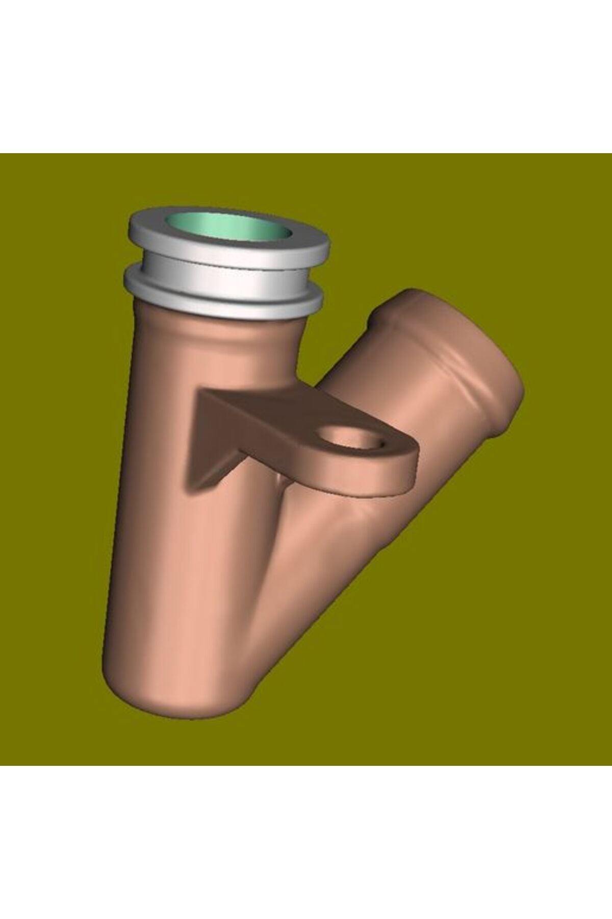 Mercedes soğutma sistemi flanşı