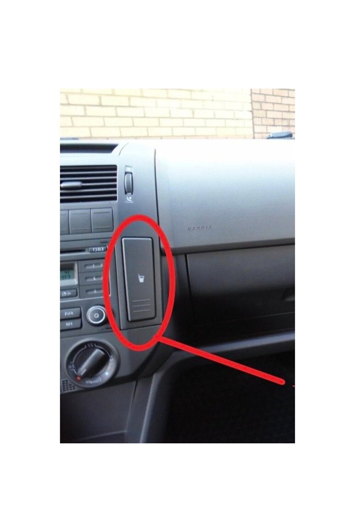 Polo 2006-2009 Uyumlu bardaklık