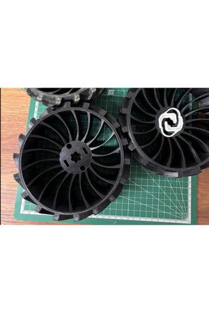 Robomov lawnmower wheel and clip