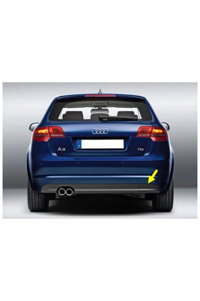 Audi A3 2009-2013 Uyumlu Arka tampon Çeki Demiri Kapağı