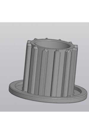Meat grinder connection part