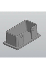Dikdörtgen boru kapağı 31x16x14