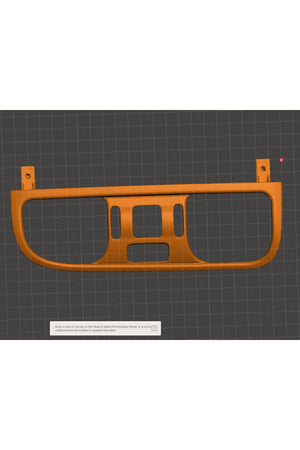 Volvo s40 air vent frame