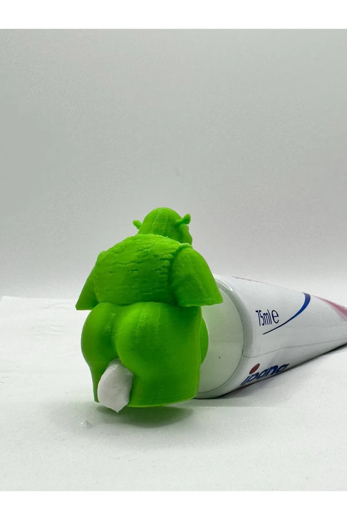 Shrek Diş Macunu Kapağı - Eğlenceli Diş Macunu Kapağı