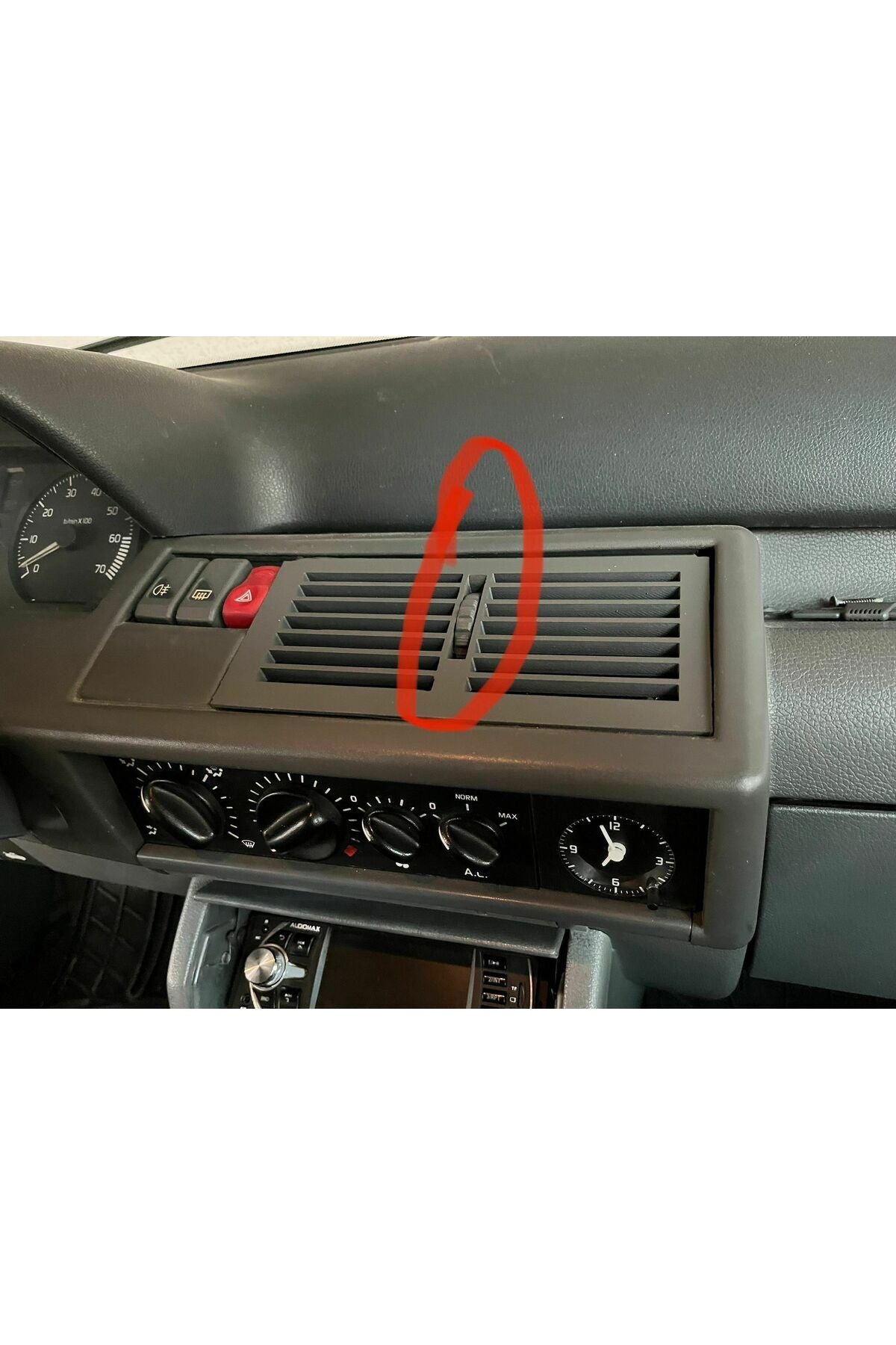 renault clio mk 1 ısıtıcı orta düğmesi