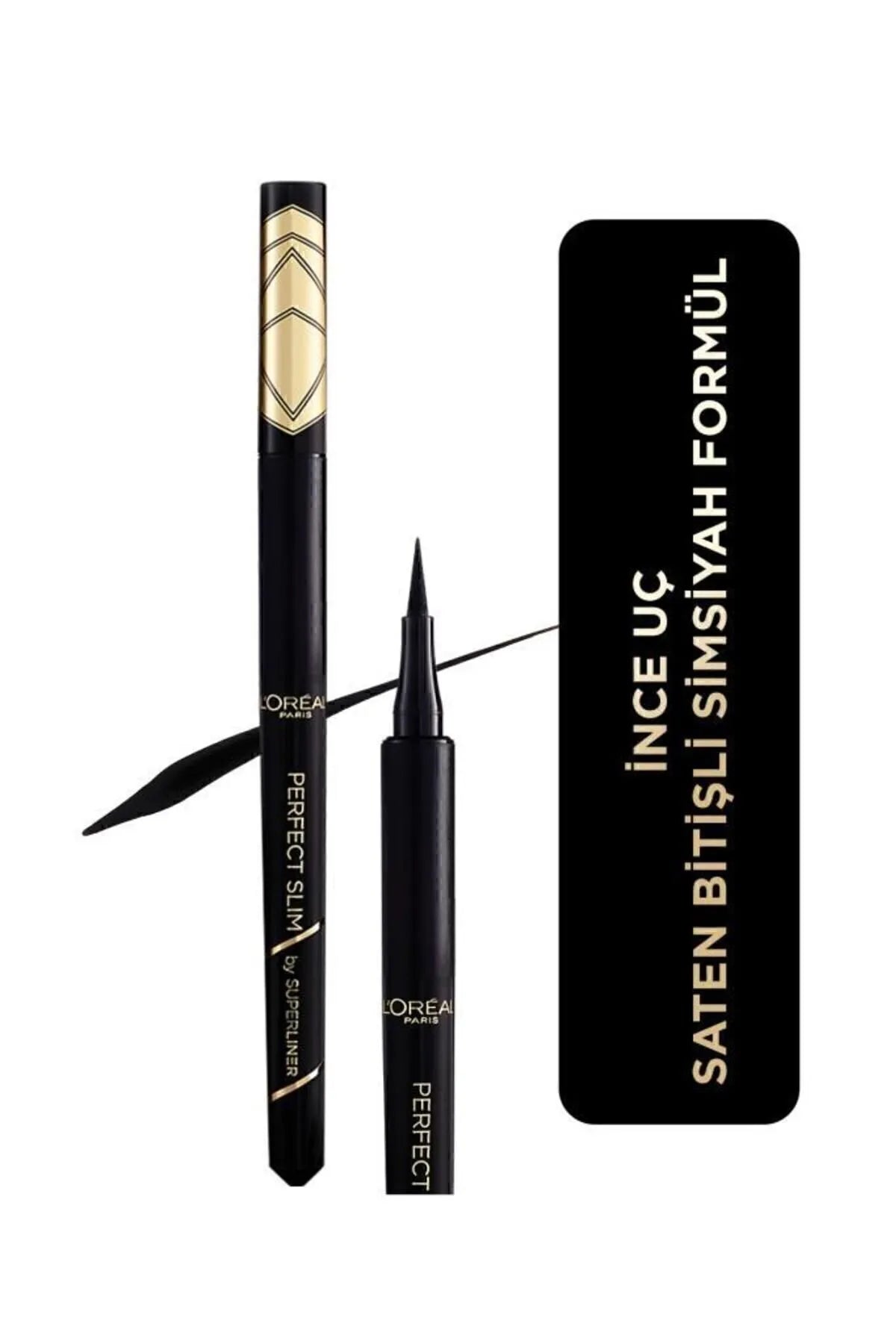 Su geçirmez Siyah Eyeliner - Süper Astar Siyah Lake Su geçirmez Eyeliner 6 ml 3600522025252
