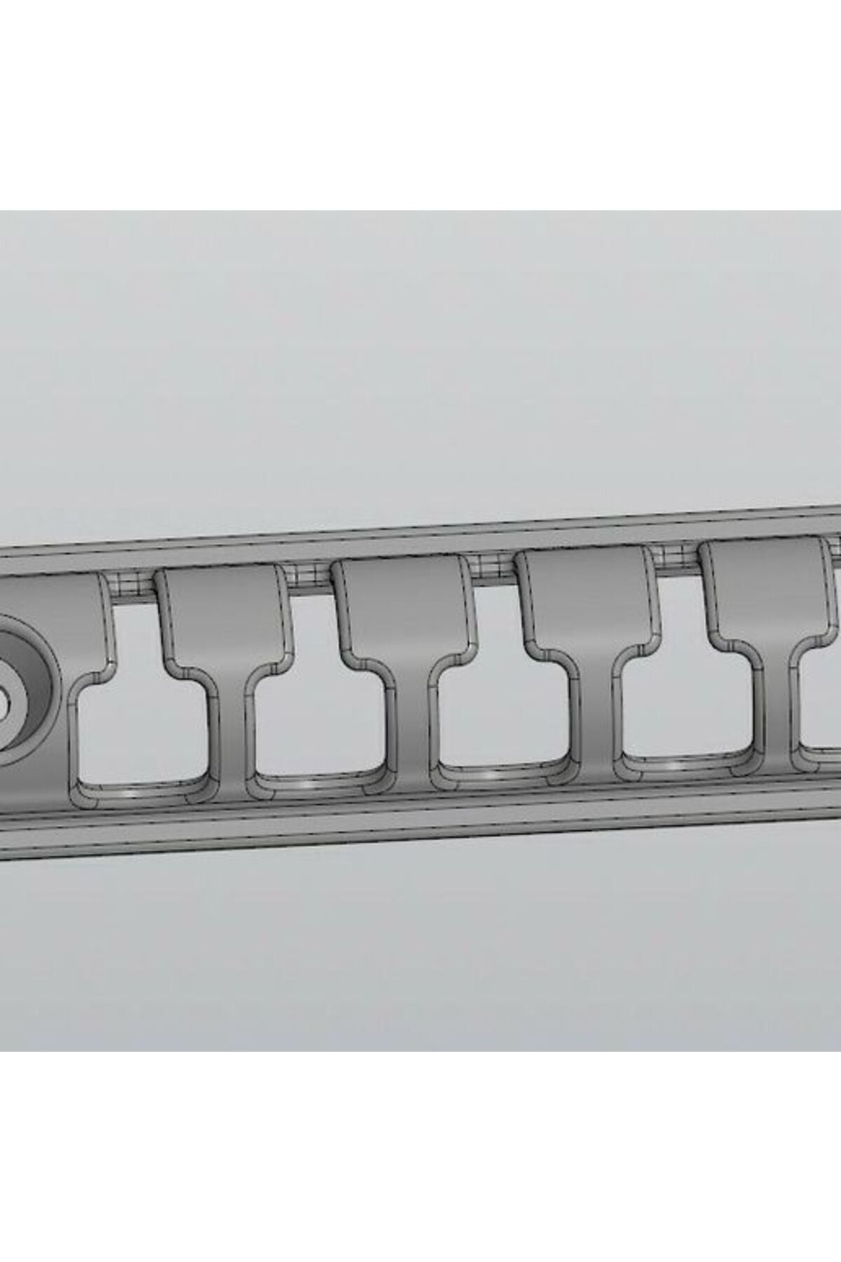 Rope drying wall hanger