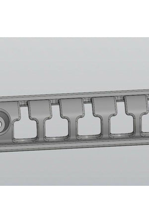 Rope drying wall hanger