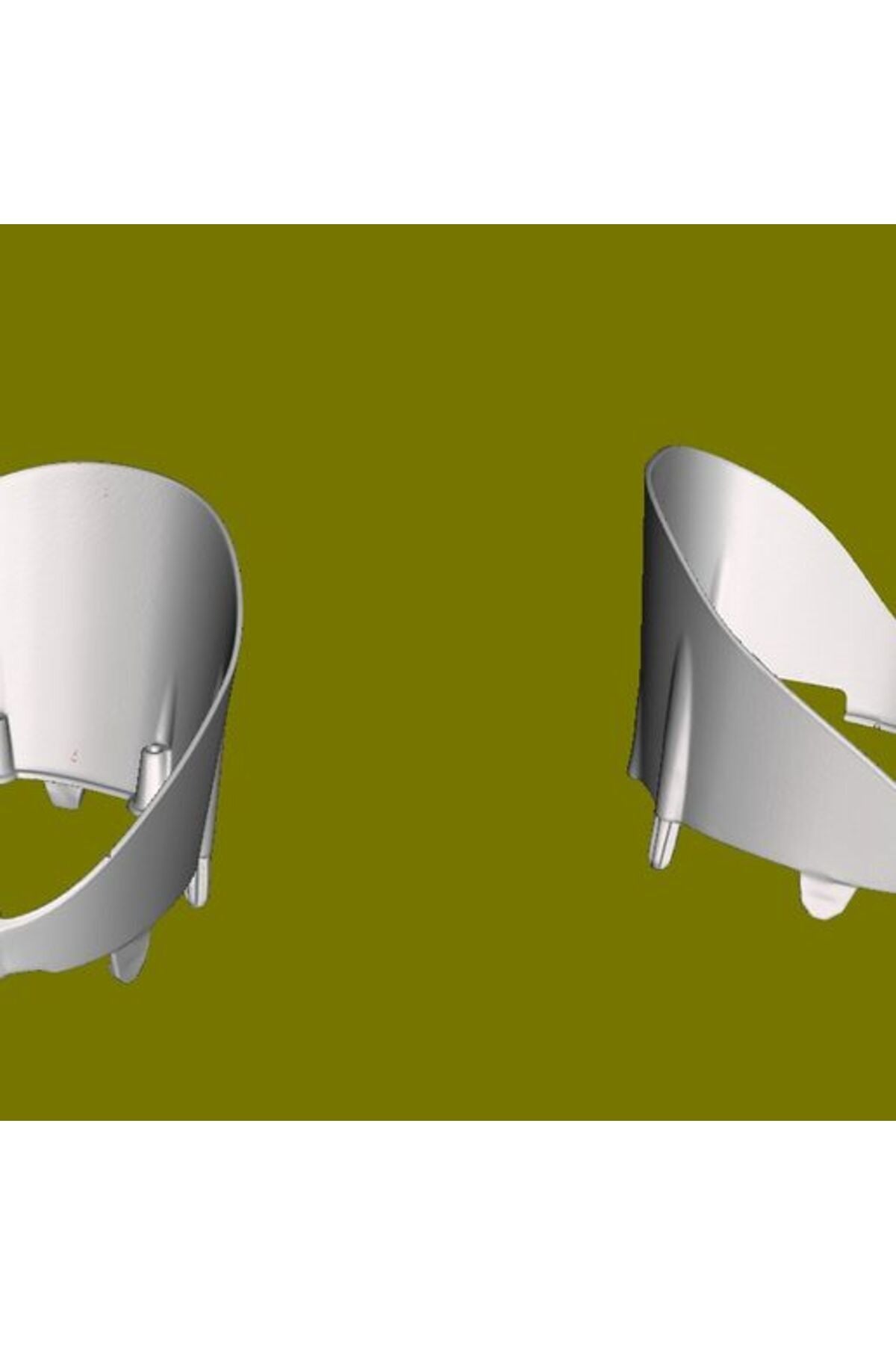 Renault Grand Scenic tampon sis farı çerçevesi