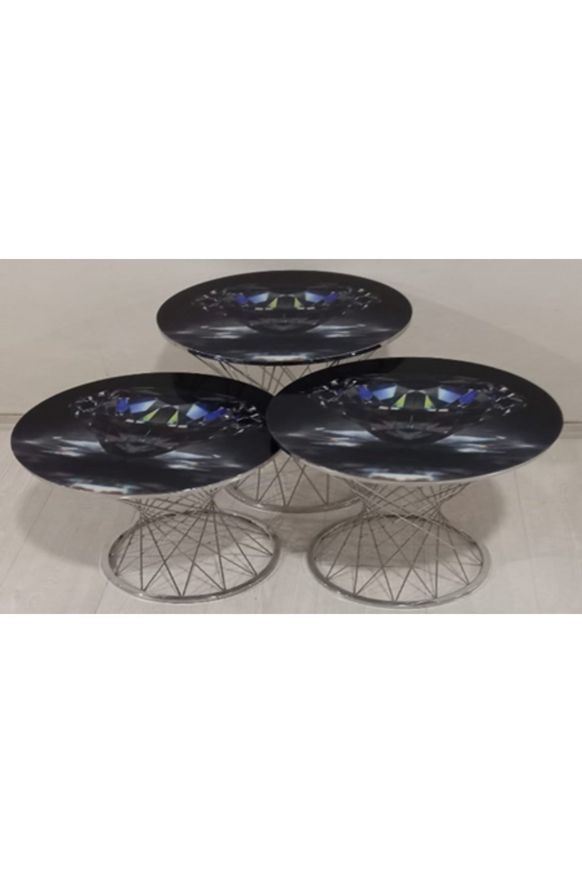 POTA ZİGON SEHPA, TELLİ,
SABİT, KROM NİKELAJ.