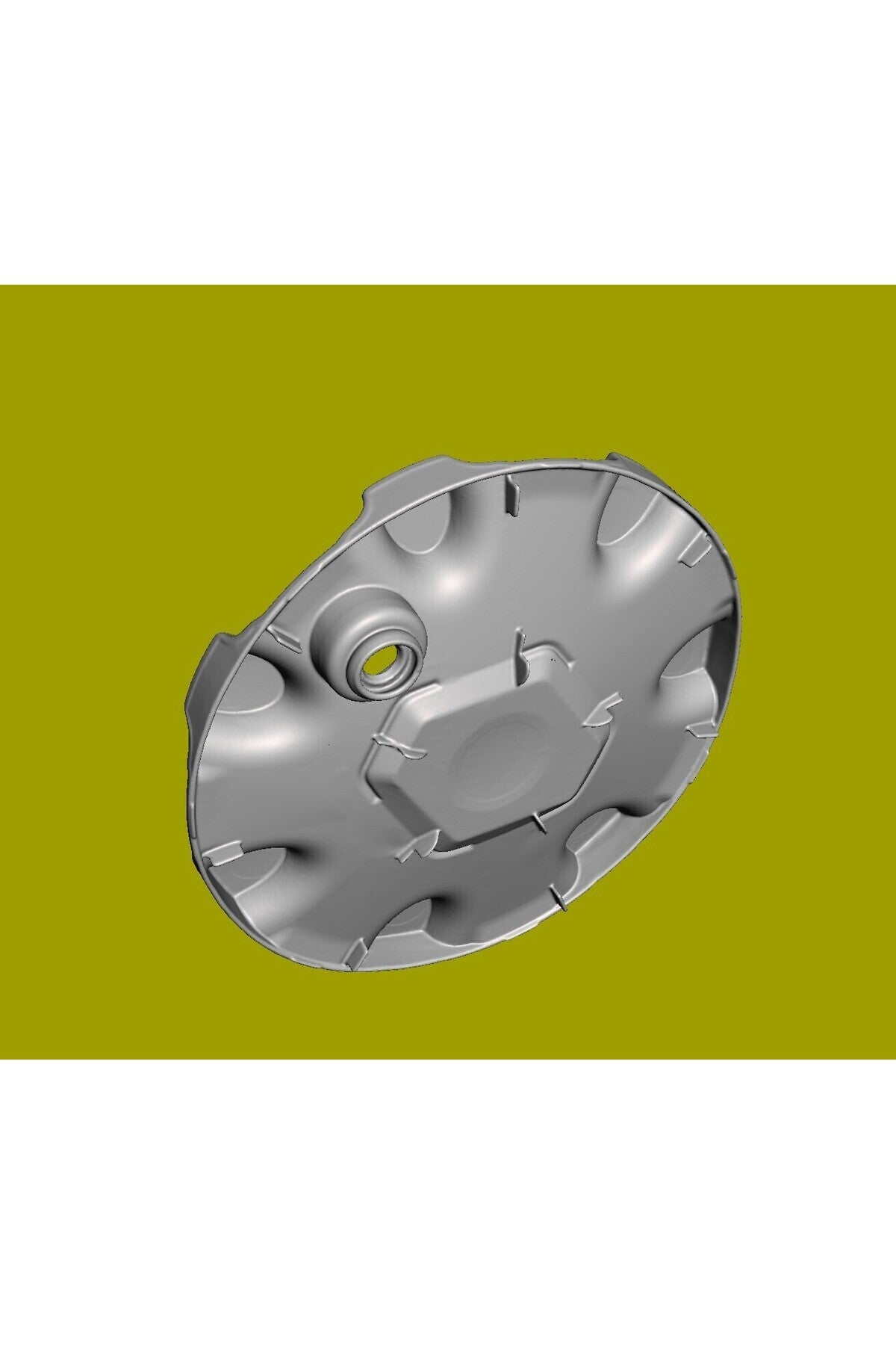 RENAULT CLIO ALAŞIMLI TEKERLEK ORTASI KAPAĞI X 1 ORİJİNAL 8200319244 LYRIA