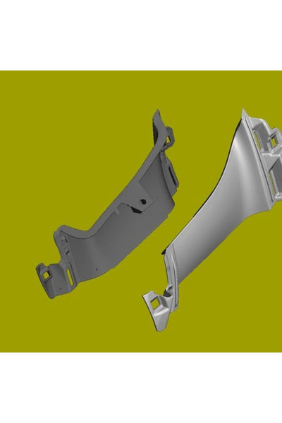Smart Fortwo III (W453/A453) İçin Uyumlu Ön Tampon Izgarası