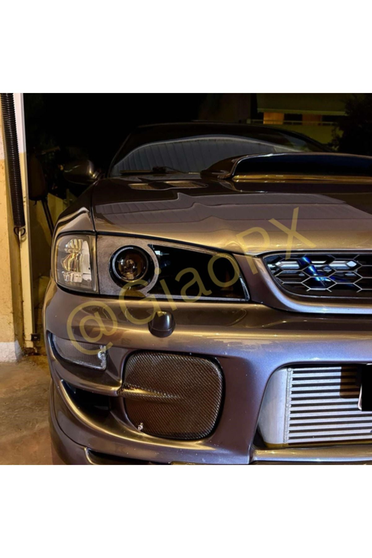 Subaru Impreza GC8 V5 V6 front headlight air intake