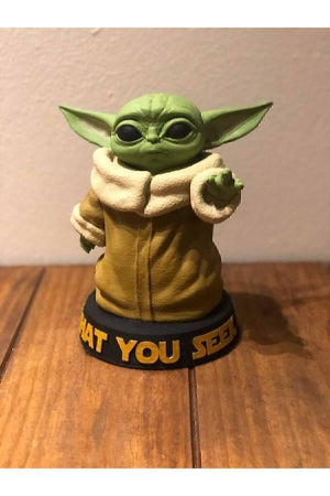 Baby Yoda Figure Baby Yoda Color Figure/fanart