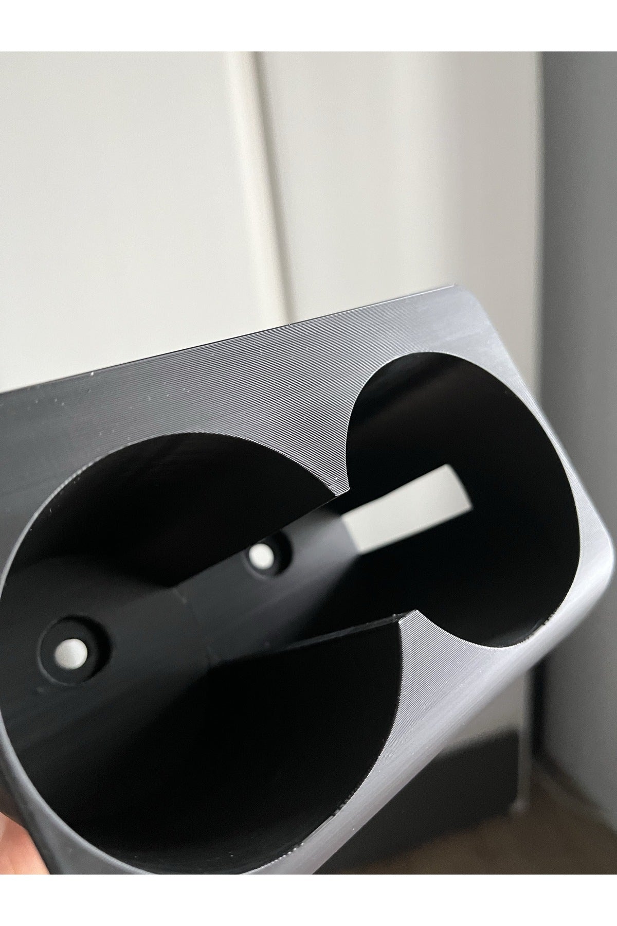 BMW E46 uyumlu arka küllük bardaklığı (siyah)