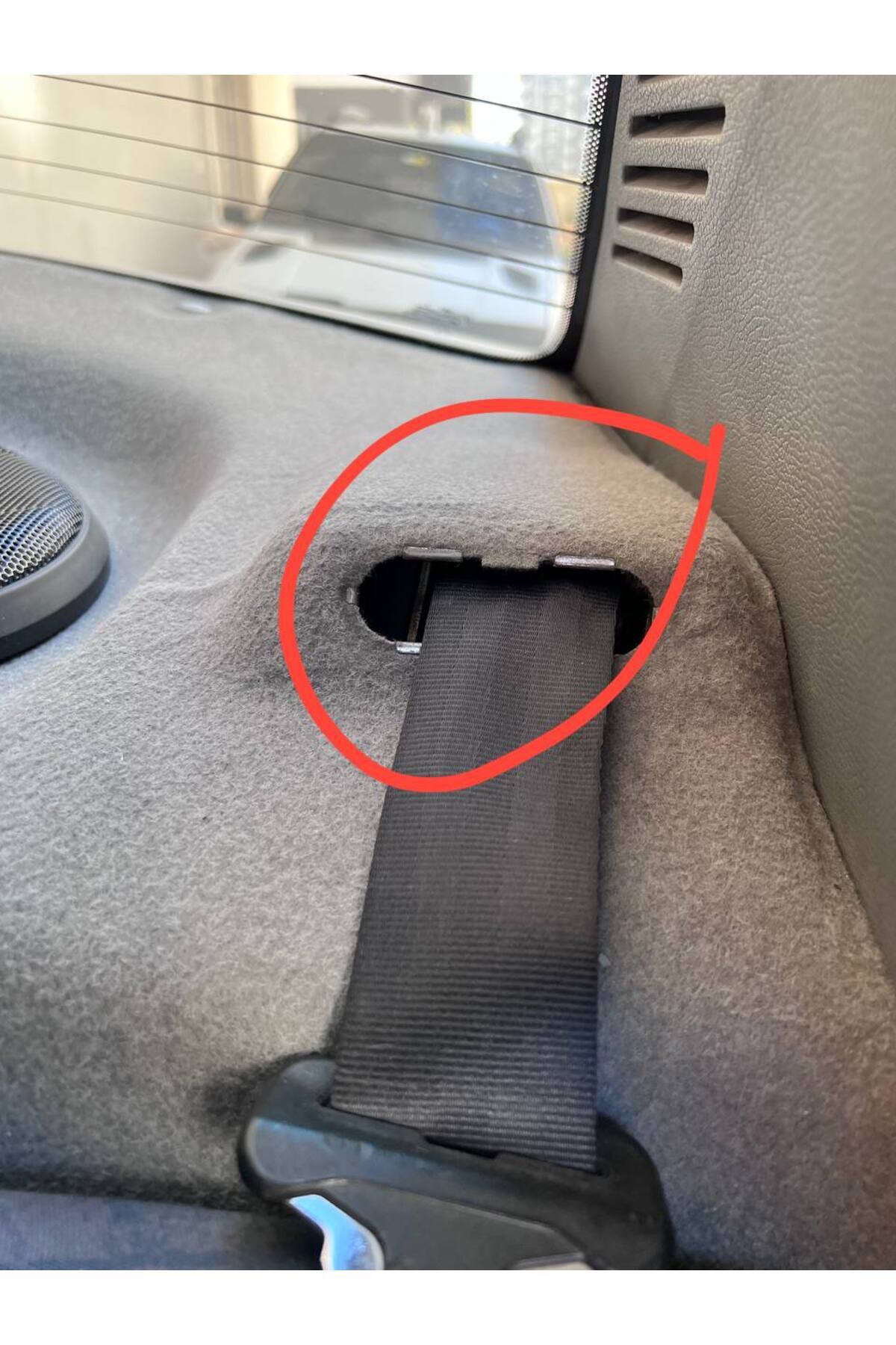 logan emniyet kemeri çerçevesi