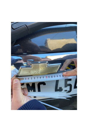 Chevrolet rear trunk badge