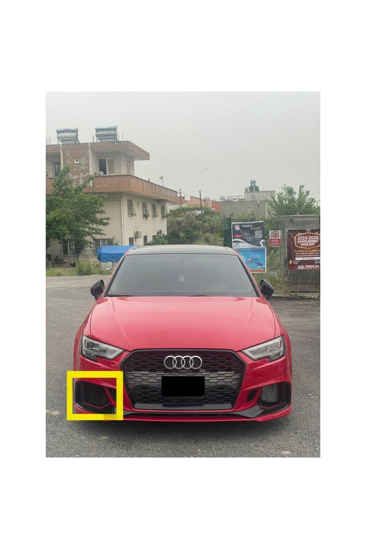 Audi a3 fog light housing
