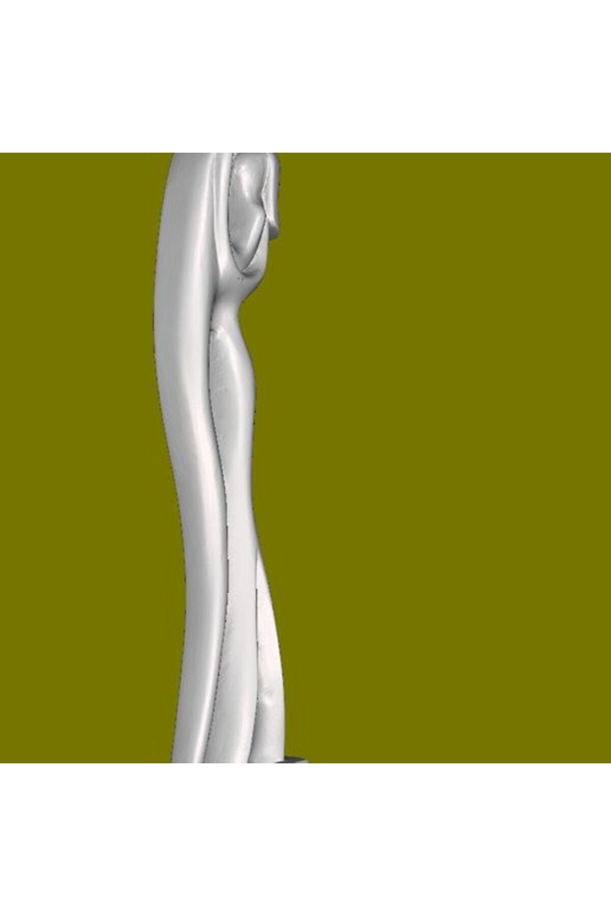 Ahşap figür 3D baskı modeli 2