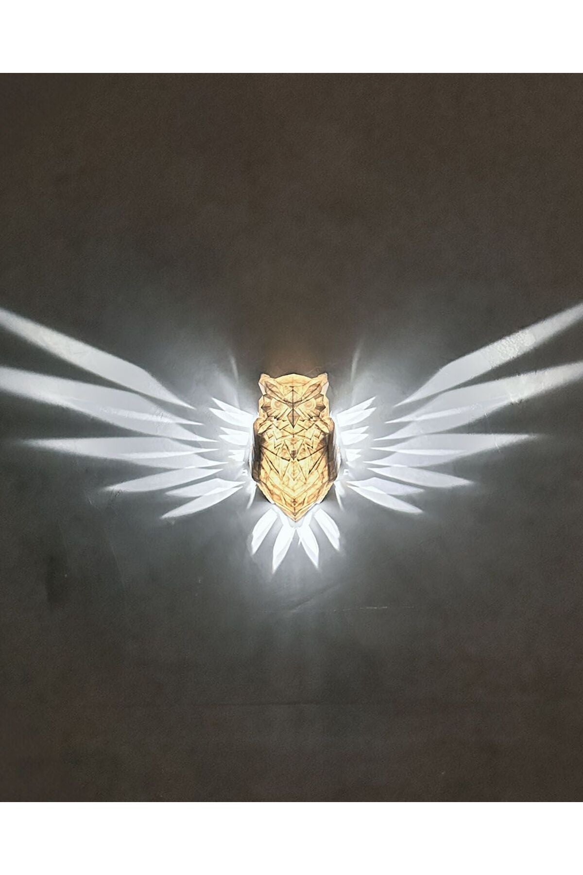 Baykuş Gece Lambası Işıklı Gece Lambası