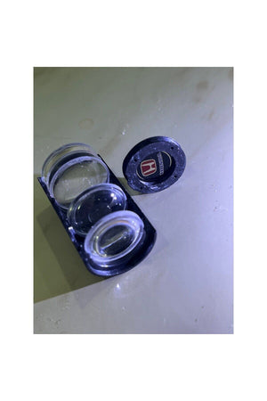 Under-door logo fixing device