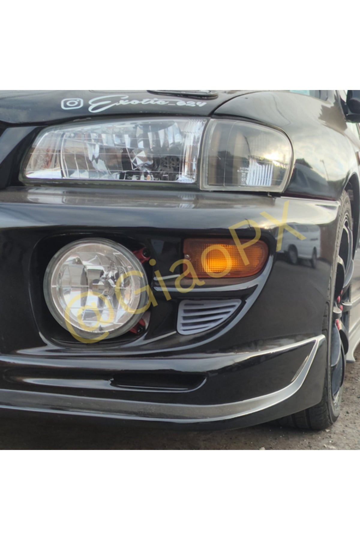 Subaru Impreza GC8 ön tampon alt hava kanalı (kanallı)