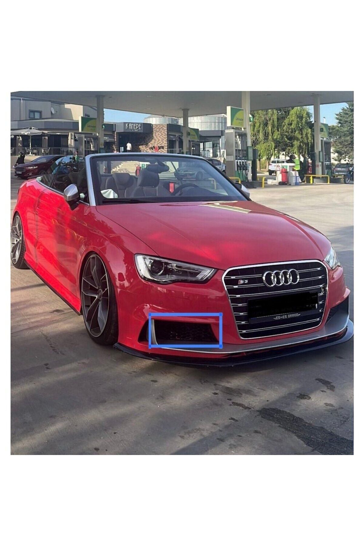 Audi A3 Rs-3 Bumper Fog Bakelite