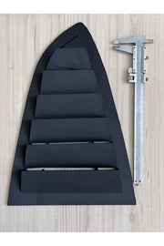 audi a5 yolcu kelebek cam ızgarası