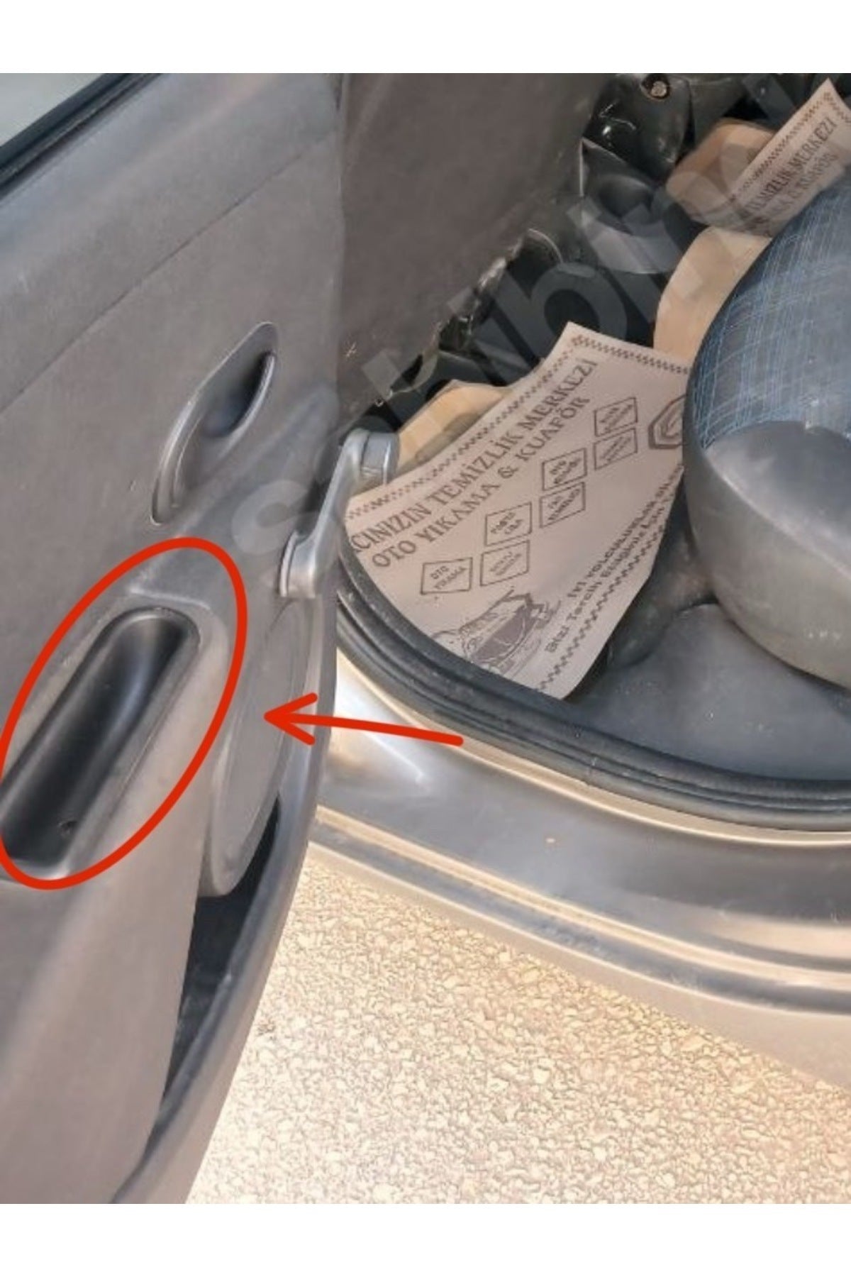 Renault Clio Mk 3 2009-2012 Station Wagon Arka Kapı Kapağı