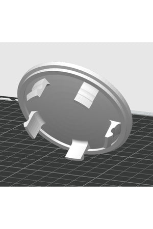 Porsche wheel hub cap (techart)