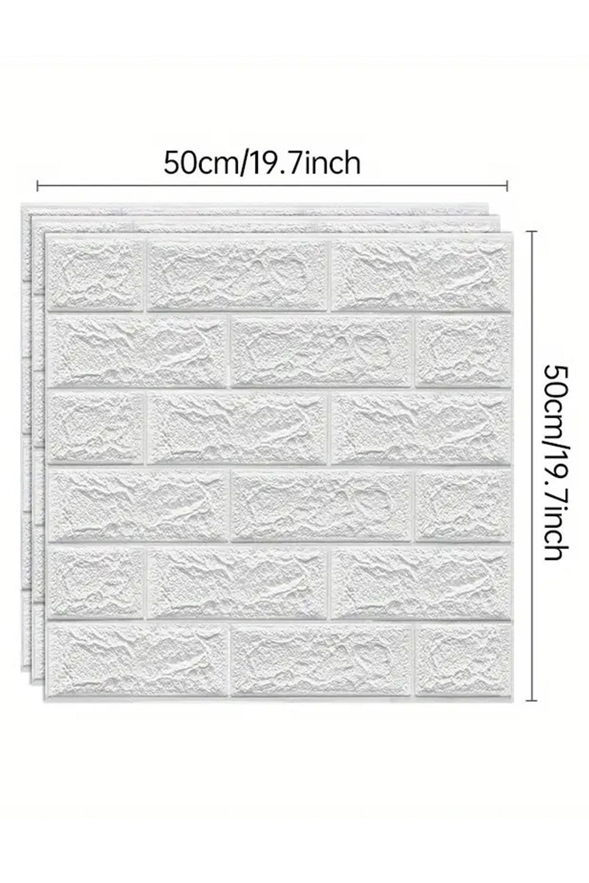 3D Alçı Dekor Tuğla