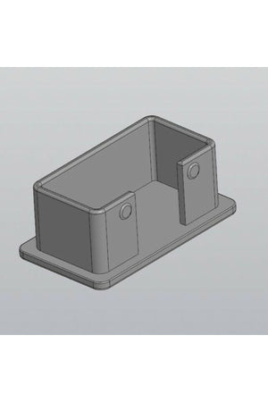 Rectangular pipe cover 31x16x14