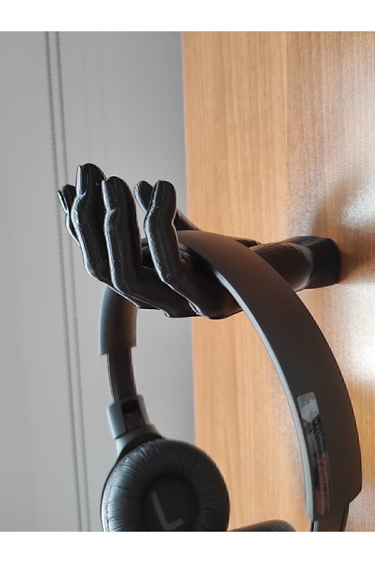 Dekoratif Kulaklık Tutucu, Duvara Monte Kulaklık Tutacağı, Kulaklık Standı